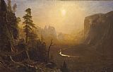 Yosemite Valley, Glacier Point Trail by Albert Bierstadt